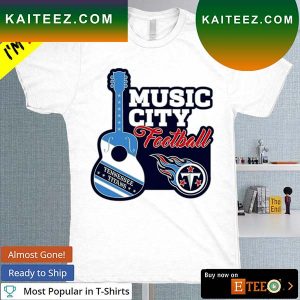 Tennessee Titans Music City football T-shirt
