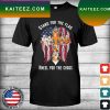 Tennessee Volunteers Stand for the flag kneel for the Cross American flag T-shirt