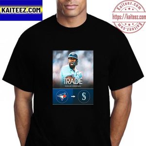 Teoscar Hernandez Toronto Blue Jays To Seattle Mariners Vintage T-Shirt