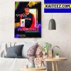 Terry Francona Cleveland Guardians 2022 AL Manager Of The Year Art Decor Poster Canvas