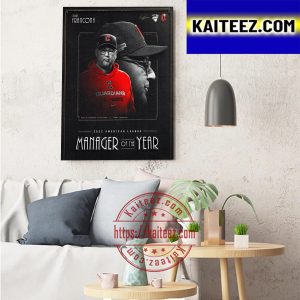 Terry Francona Is 2022 AL Manager Of The Year Cleveland Guardians Art Decor Poster Canvas