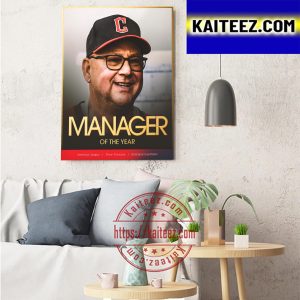 Terry Francona Is The 2022 AL Manager Of The Year Art Decor Poster Canvas