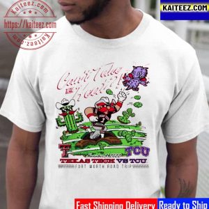 Texas Tech Vs TCU Cant Take The Heat Red 2022 Gameday Vintage T-Shirt