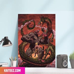 The Ape And The Dragon Dragon Ball Z Poster