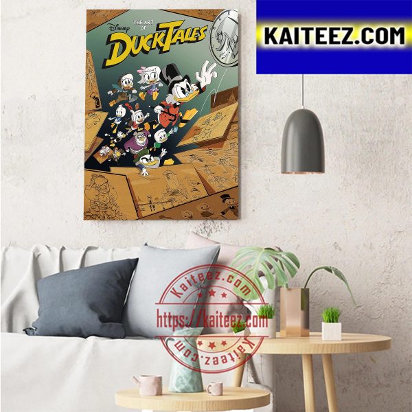 The Art Of Ducktales Disney TVA Show Art Decor Poster Canvas