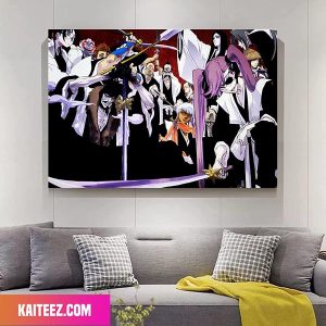 The First Generation Of The Gotei 13 Bleach Anime Poster