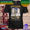 Steph Curry and Klay Thompson and Draymond Green Golden State Warriors champions signatures T-shirt