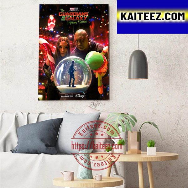 The Guardians Of The Galaxy Holiday Special Of Marvel Studios Official Poster Art Decor Poster Canvas