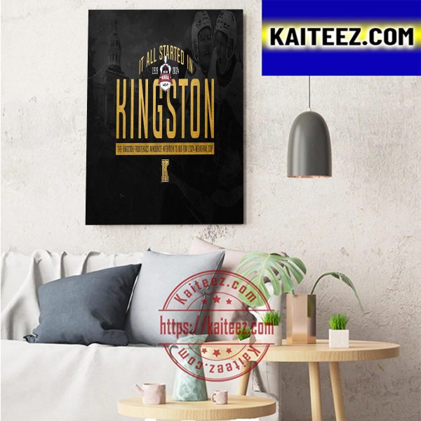 The Kingston Frontenacs Host The 2024 Memorial Cup Art Decor Poster
