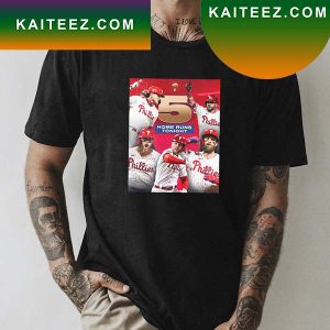 The Philadelphia Phillies Tied A MLB World Series Record Tonight Fan Gifts T-Shirt