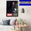 The Punisher Of Mavel Studios Actor Ben Barnes Art Decor Poster Canvas
