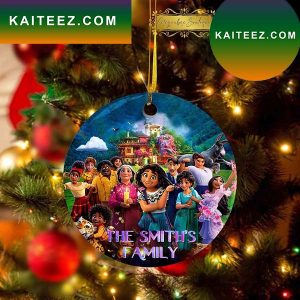 The Smith’s Family Encanto Disney Ornament