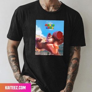 The Super Mario Bros It Is On New Movie Poster Fan Gifts T-Shirt