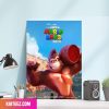 The Super Mario Bros Movie Luigi Mansion Poster