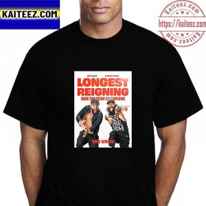 The Usos Longest Reigning WWE Tag Team Champions Vintage T-Shirt