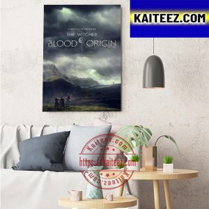 The Witcher Blood Origin Official Poster Art Decor Poster Canvas