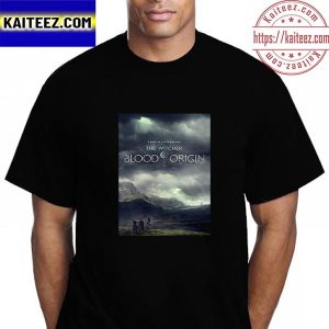 The Witcher Blood Origin Official Poster Vintage T-Shirt