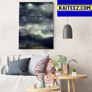 The Witcher Blood Origin The Continent Art Decor Poster Canvas