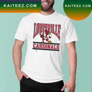The vintage louisville cardinals big block T-shirt