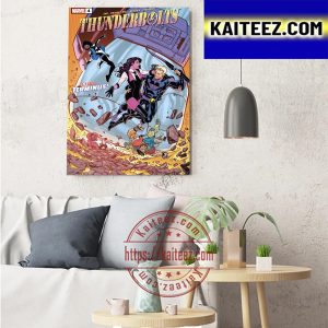 Thunderbolts 2022 4 Marvel New Comic Art Decor Poster Canvas