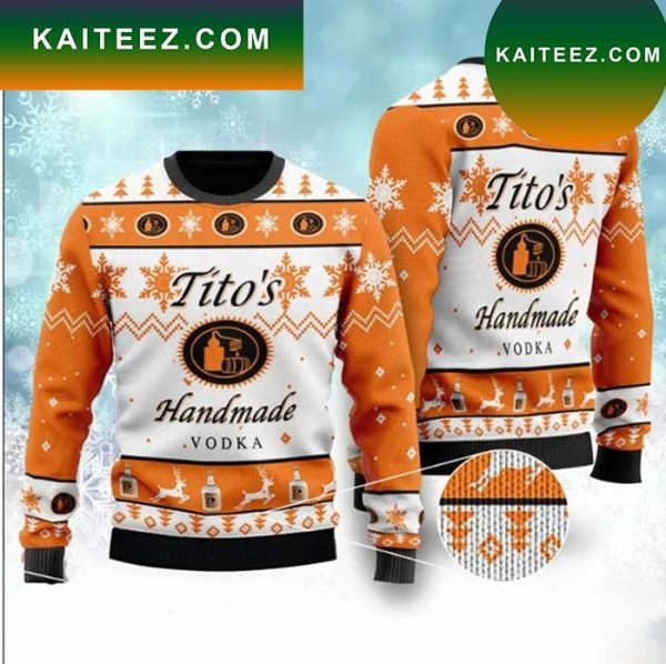 Tito’s Handmade Vodka Ugly Christmas Sweater