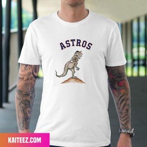 Toddler Houston Astros Tiny Turnip T-Rex Fan Gifts T-Shirt