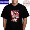 Tom Brady First NFL Player To 100K Career Passing Yards Vintage T-Shirt