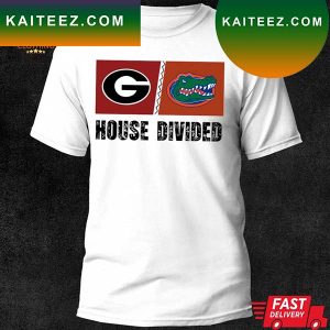 Top Georgia Bulldogs vs Florida Gators House Divided T-shirt