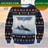 Top Gun Because I Saw Inverted Funny Ugly Knitted Christmas Sweater