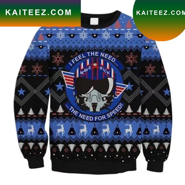 Top Gun Maverick Ugly Christmas Sweater