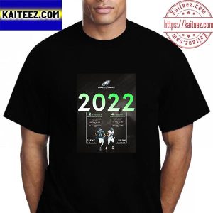 Trent Cole And Hugh Douglas Philadelphia Eagles 2022 Hall Of Fame Vintage T-Shirt