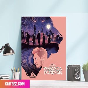 Tribute Poster For Black Panther Wakanda Forever Marvel Studios Poster