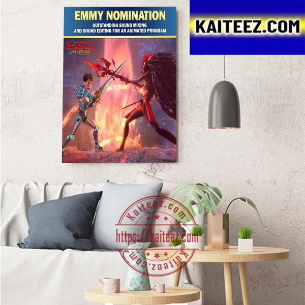 Trollhunters Rise Of The Titans Of DreamWorks Animation Art Decor Poster Canvas