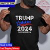 Trump Noem 2024 President Election Republican Ticket US Flag Vintage T-Shirt