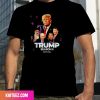 Trump 2024 I Will Be Back Elect Donald Trump 2024 Election Fan Gifts T-Shirt