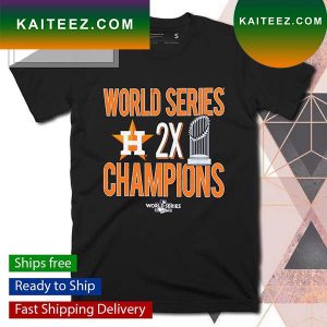 Two-Time World Series Champions Astros T-shirt