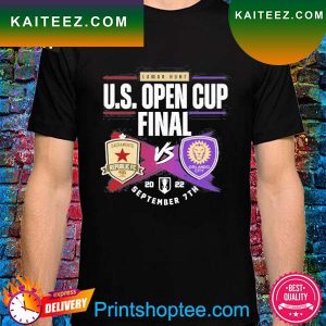 U.S. Open Cup 2022 Final Match Up Black T-Shirt