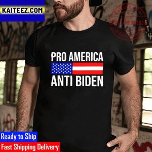 US President Pro America Anti Biden Vintage T-Shirt