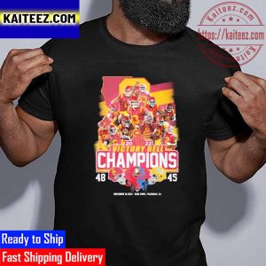 USC Football 2022 Victory Bell Champions Vintage T-Shirt