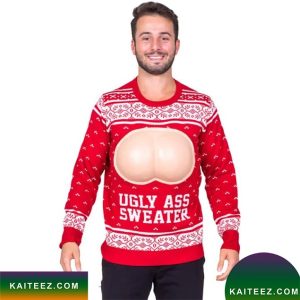 Ugly Ass Adult Unisex Funny Holiday Ugly Sweater