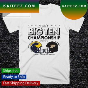University of Michigan Big Ten Championship 2022 Michigan vs Purdue T-shirt