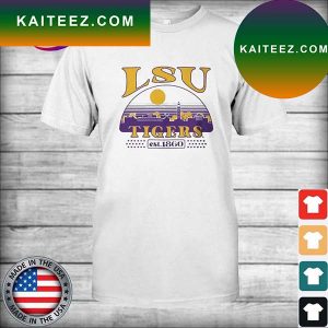 Uscape Apparel White LSU Tigers T-Shirt