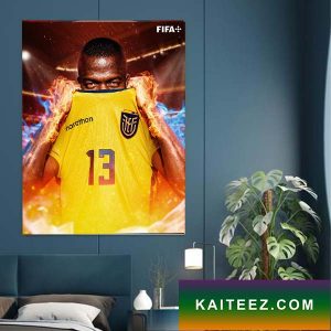 Valencia Becomes Ecuador All Time Top Fifa World Cup Fan Gift Poster Canvas