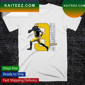 Valiant University of Michigan Football JJ McCarthy T-shirt