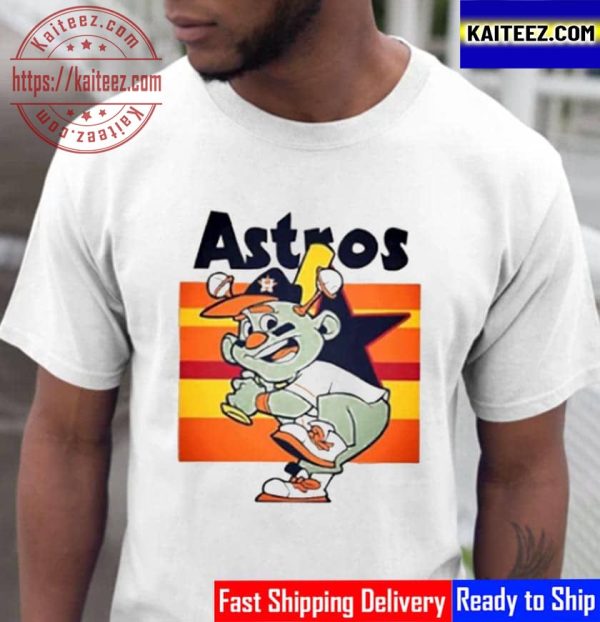 Vintage Orbit Houston Astros Baseball World Series Champions 2022 Vintage T-Shirt