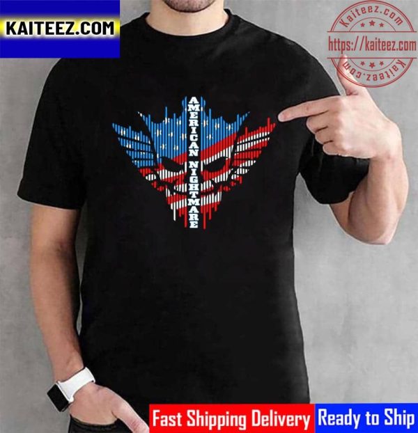 WWE Cody Rhodes American Nightmare Stripes Vintage T-Shirt