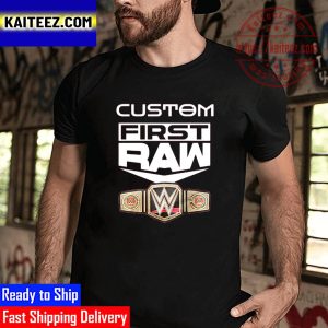 WWE Custom First Raw Vintage T-Shirt