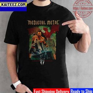 WWE Drew McIntyre Medieval Metal Vintage T-Shirt