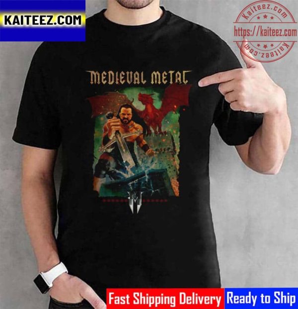 WWE Drew McIntyre Medieval Metal Vintage T-Shirt