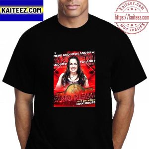 WWE Nikki Cross And New 24 7 Champion Vintage T-Shirt